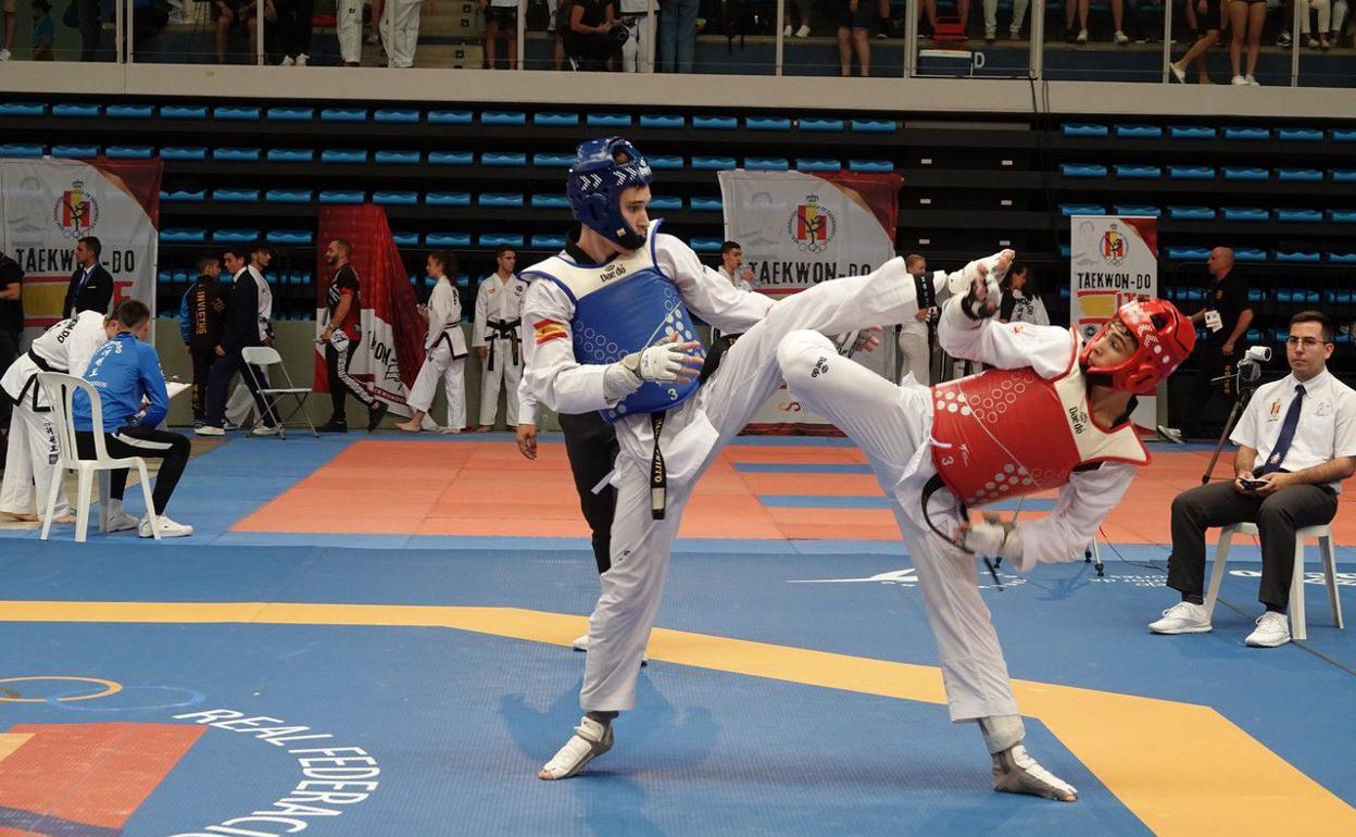 Hugo Arillo, taekwondista valenciano. 