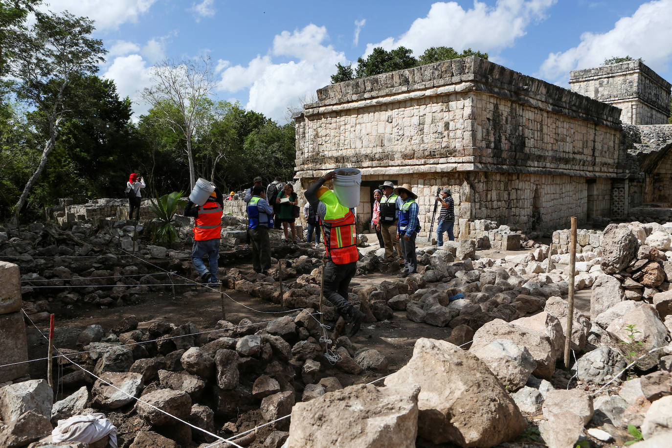 Fotos: Fascinante descubrimiento maya: encuentran la tumba de un personaje de la élite