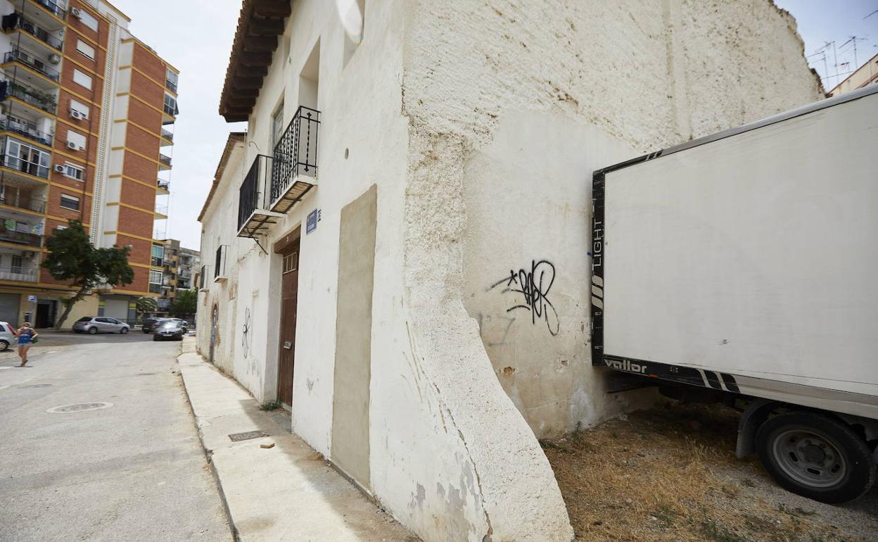 Alquerías de la calle Olba en el barrio de Marxalenes.