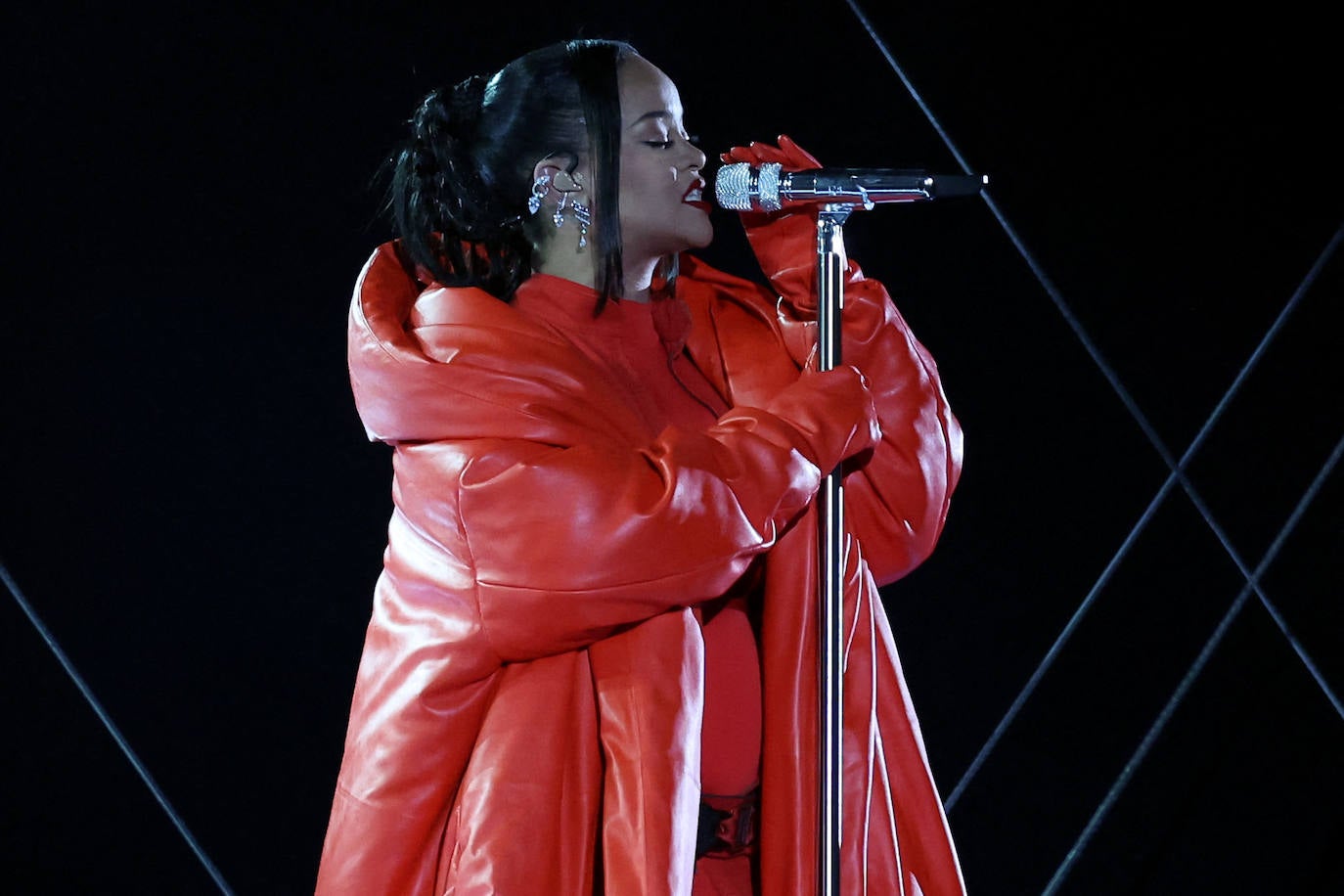 Fotos: Rihanna, reina en la Super Bowl