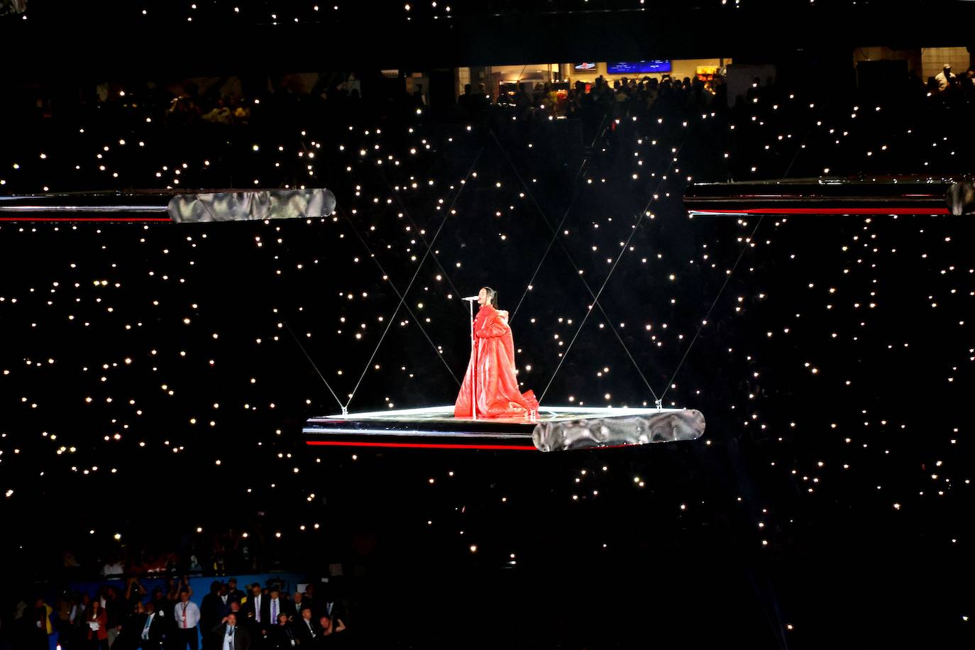 Fotos: Rihanna, reina en la Super Bowl