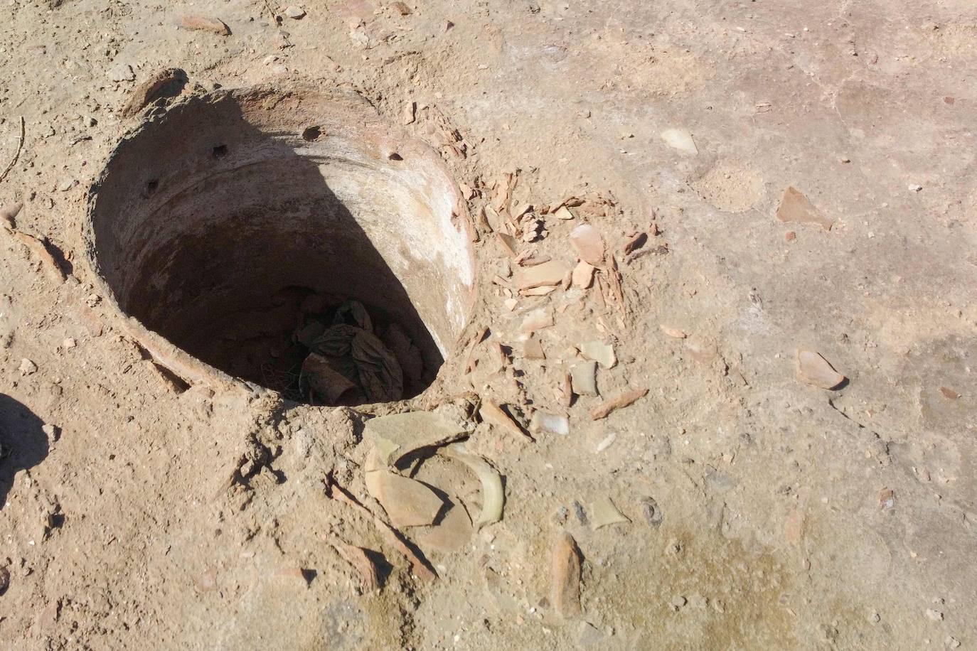 Fotos: Descubren el bar más antiguo del mundo enterrado en el desierto