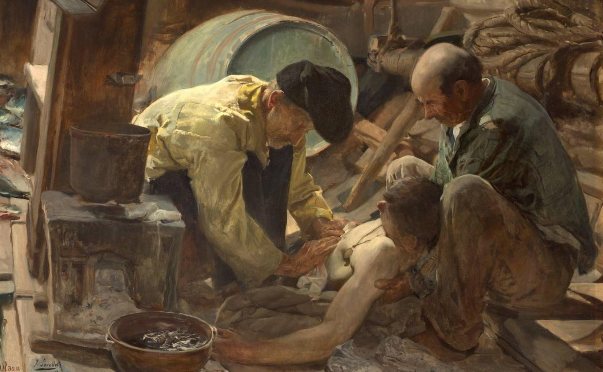 'Aún dicen que el pescado es caro', obra de Sorolla que expone el Museo del Prado. 