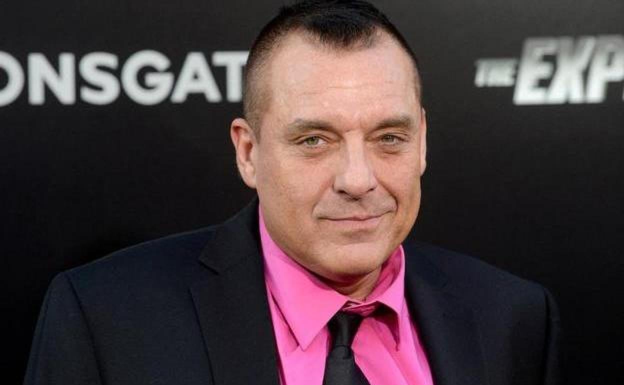 El actor Tom Sizemore, en un acto promocional de una película en Hollywood.