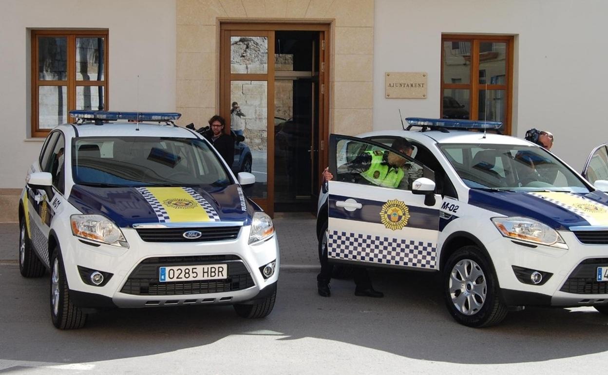 Los agentes de la Policía Local participaron en el dispositivo de detención del presunto autor. 