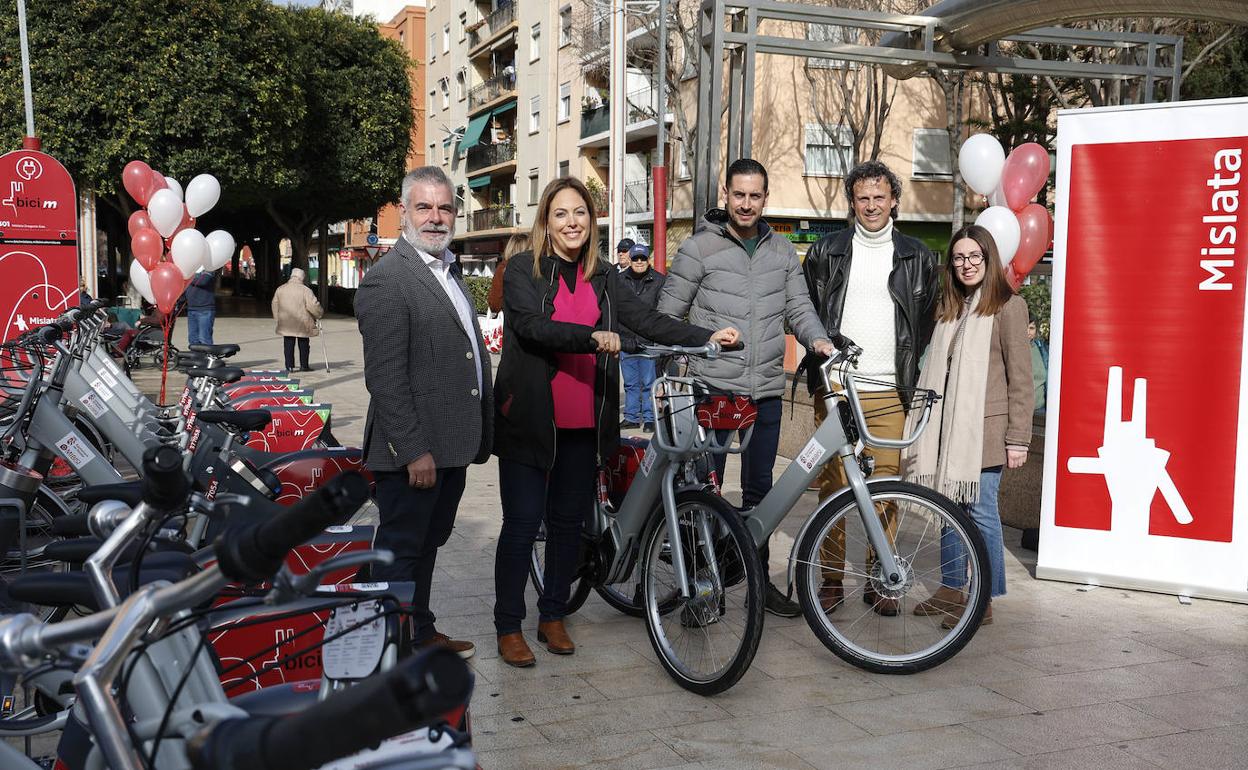 Mislata estrena el primer servicio de alquiler de bicicletas eléctricas del área metropolitana