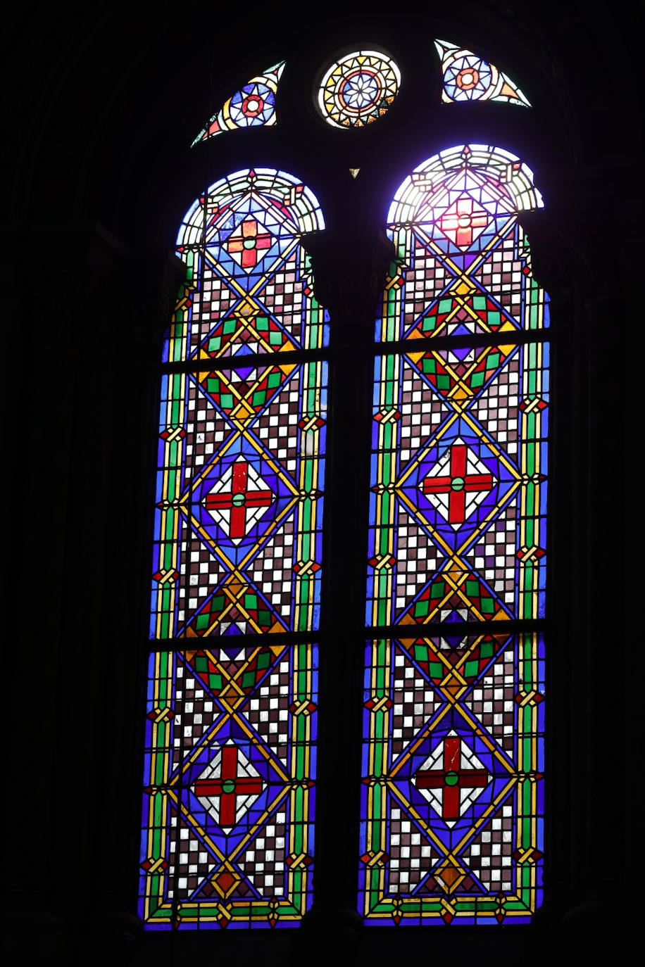 Fotos: Así es la vidriera más grande de Valencia, en la Iglesia de Jesuitas