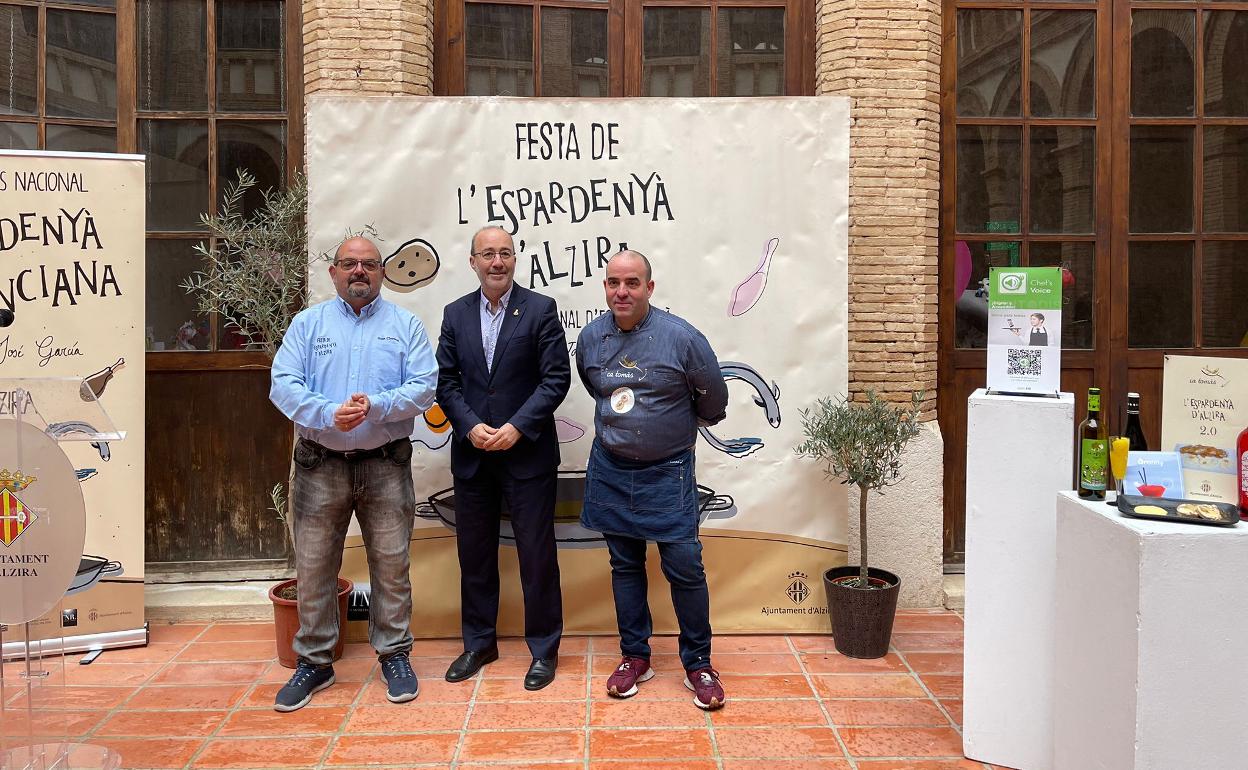 Presentación del concurso de espardenyà de Alzira. 