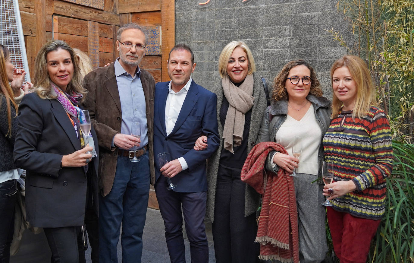 María Hervilia, Juan Carlos Ramón, Javier Monedero, Julia Pérez Broseta, Ane Vicente e Inma Sobrino.