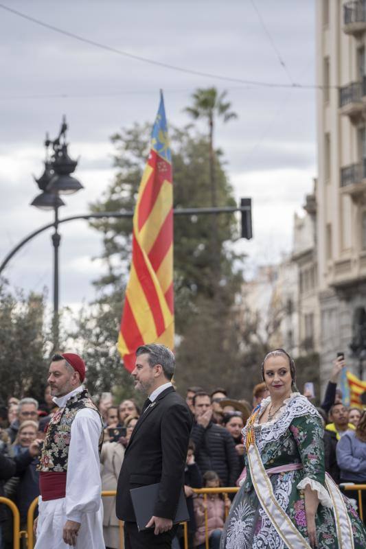 Fotos: Primera mascletà de las Fallas 2023