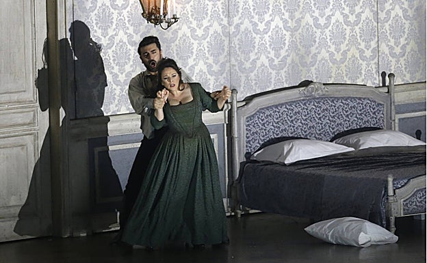 Imagen principal - Un violento homicida se sube al escenario de Les Arts en &#039;Don Giovanni&#039;