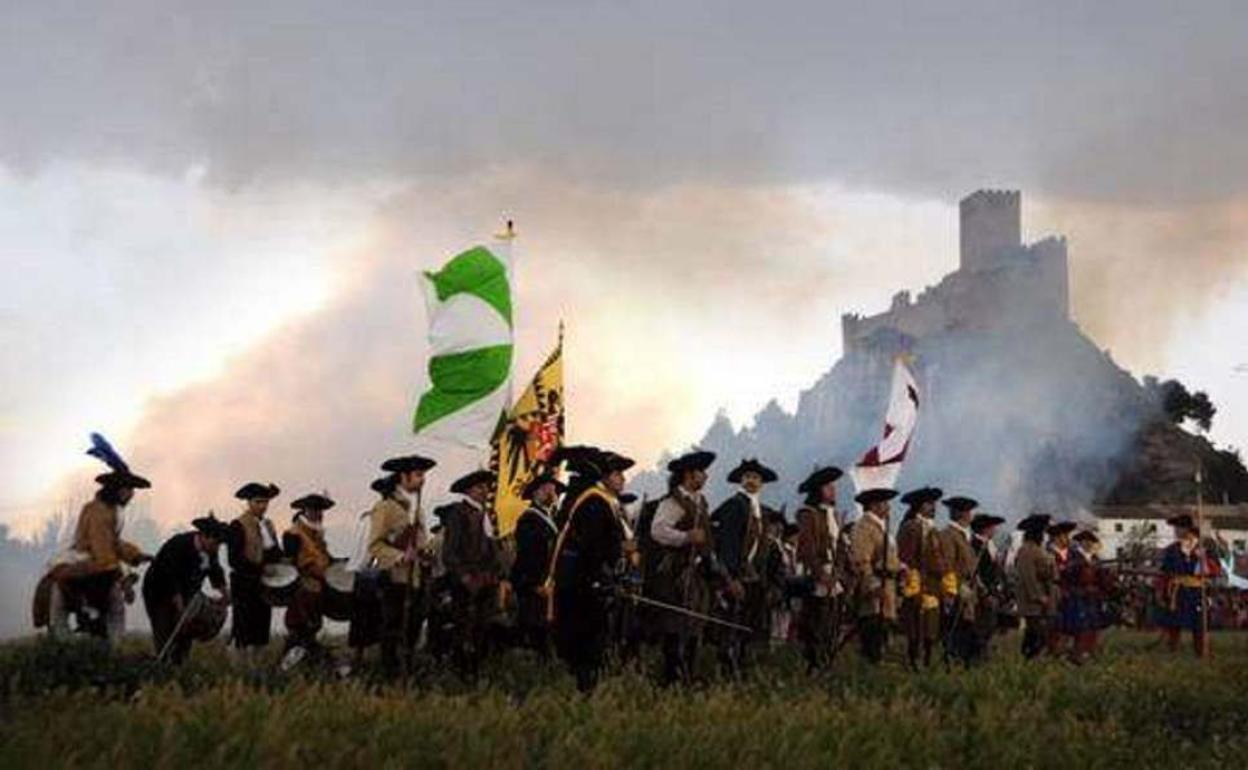 Batalla a los pies del Castillo de Almansa 