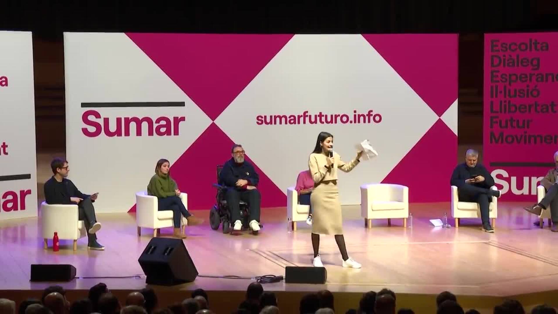 Sumar se constituye como partido instrumental para las elecciones