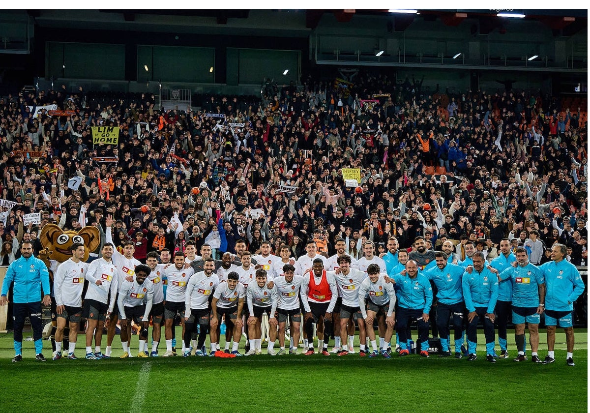 El Valencia necesita el calor de la afición para comenzar el 2024 con victoria.