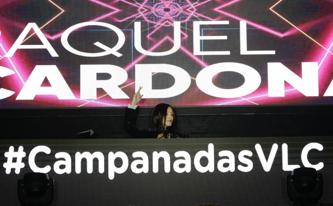 Así se vivieron las Campanadas y la fiesta de Fin de Año en el Ayuntamiento de Valencia