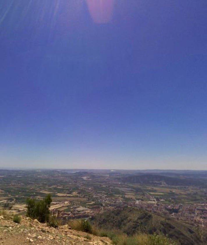 Imagen secundaria 2 - Bellas imágenes desde la cima de la Cruz de la Muela.