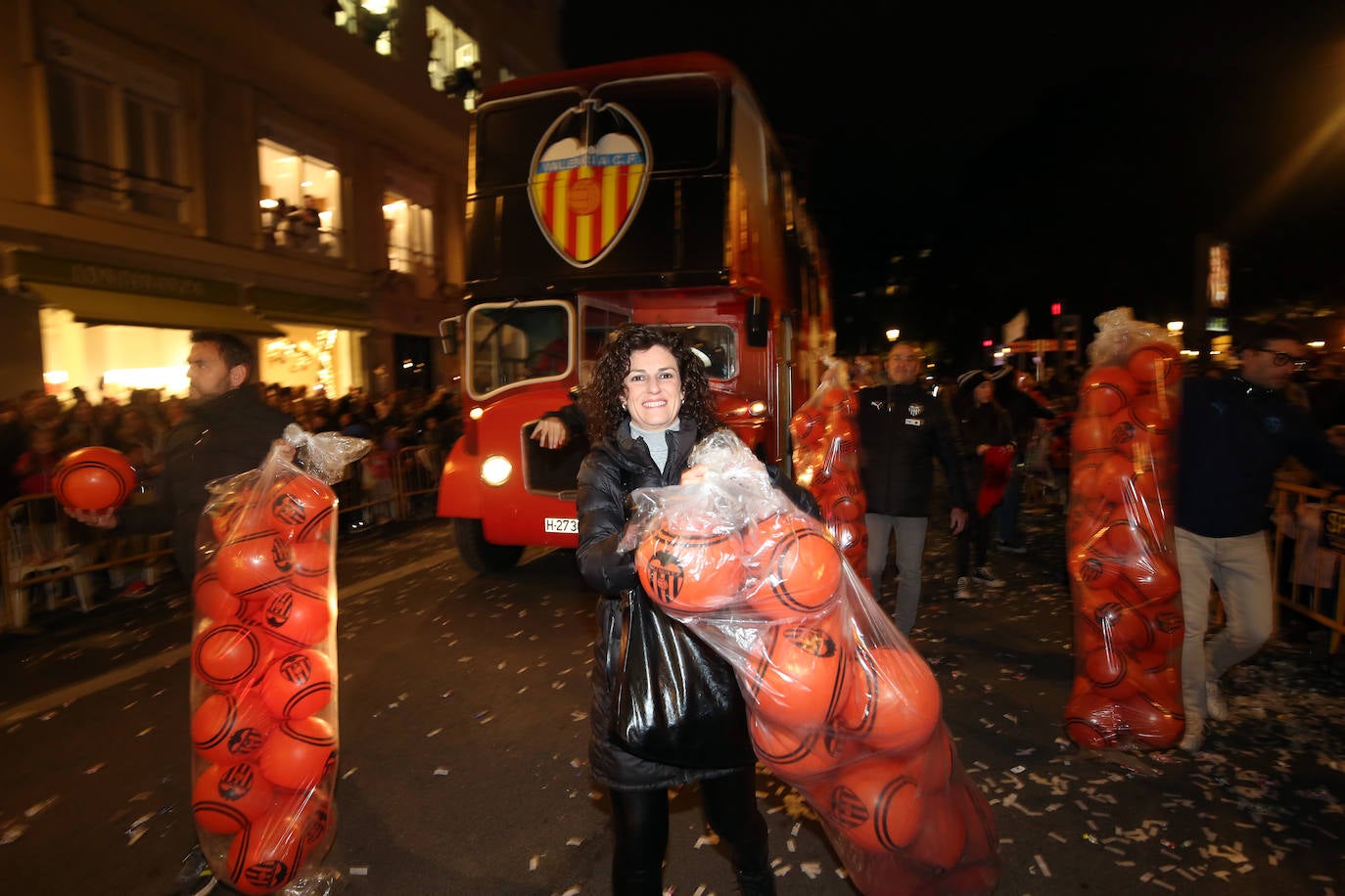 La Cabalgata de los Reyes Magos en Valencia