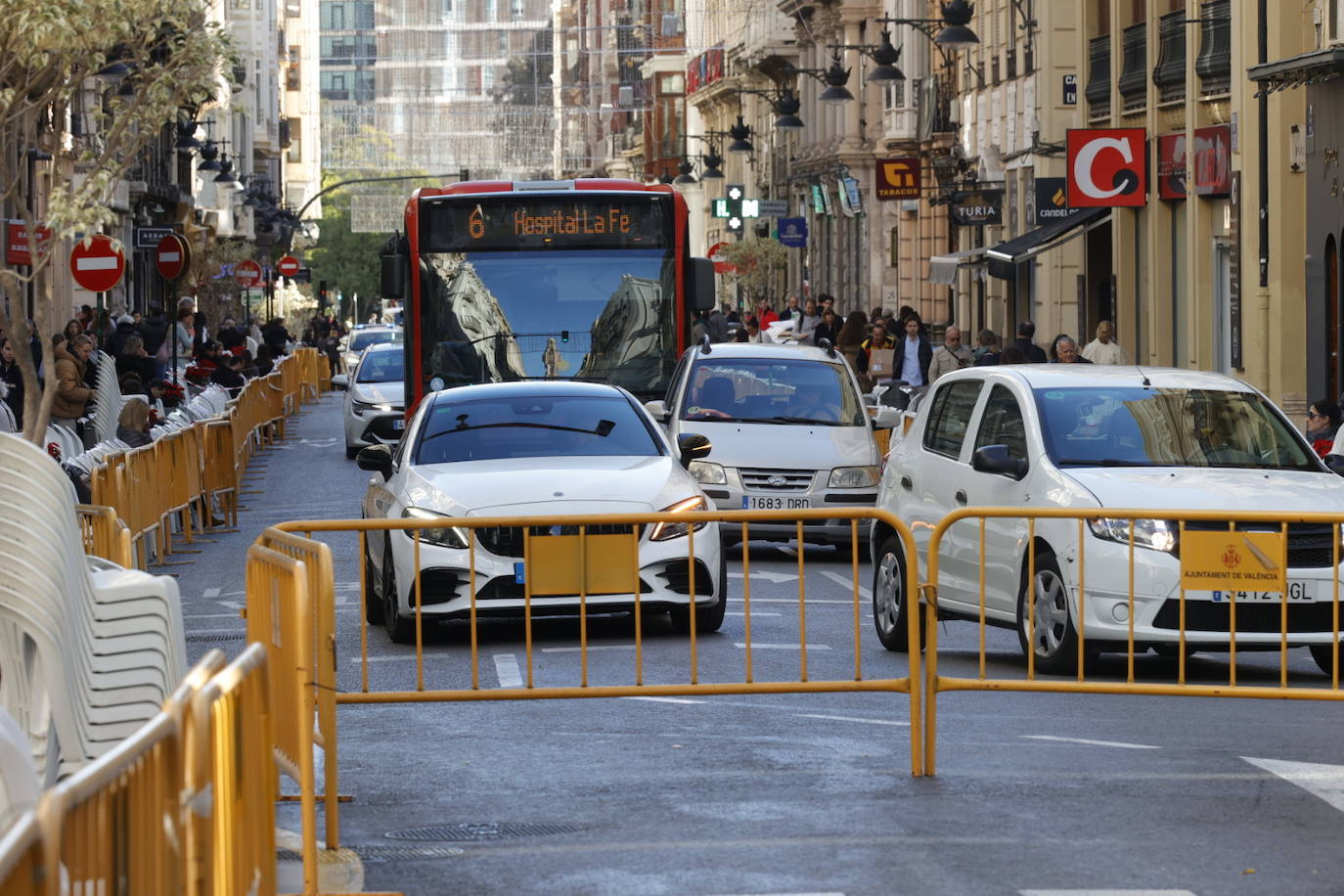 Fotos de los preparativos para la Cabalgata de Reyes de Valencia 2024