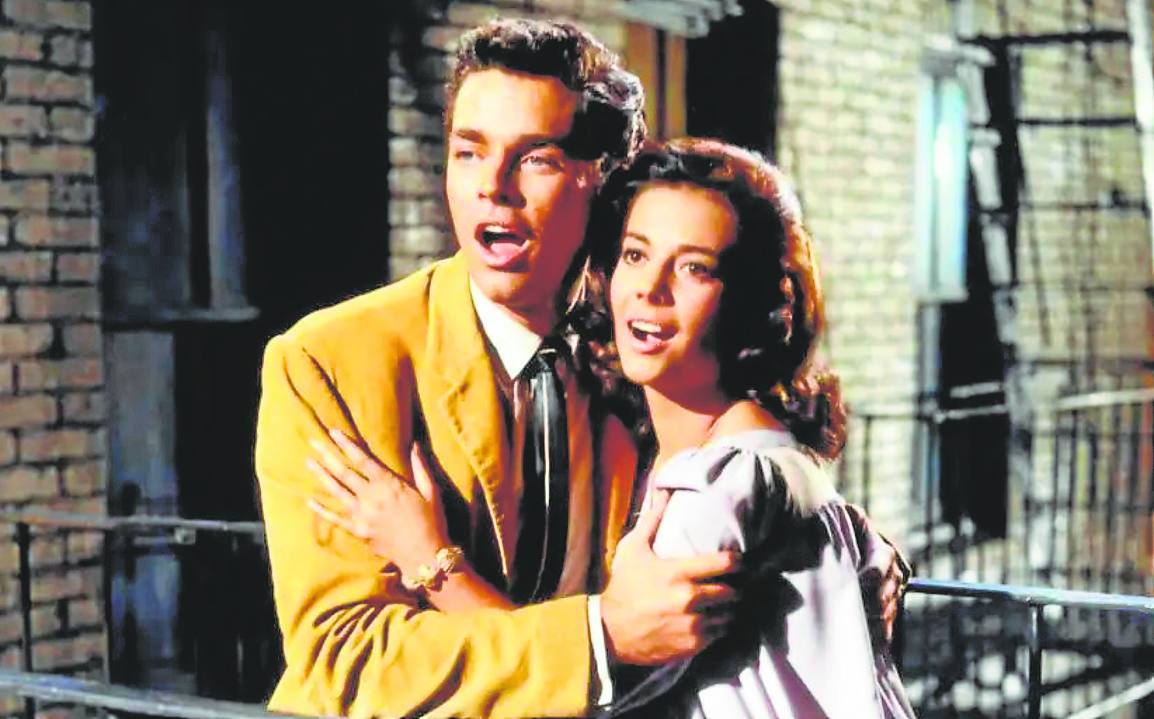 Richard Beymer y Natalie Wood, protagonistas de 'West Side Story'