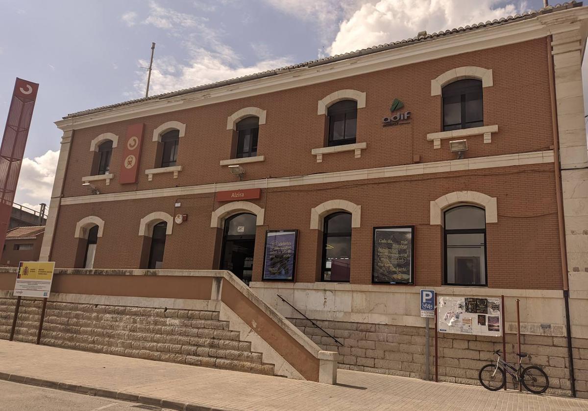 Estación de Alzira.