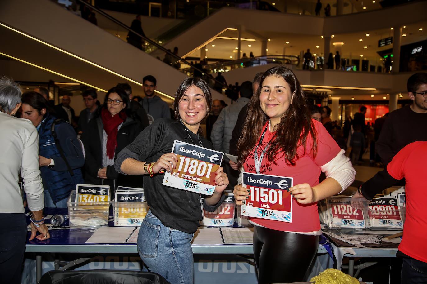 La feria del corredor de la pasada edición de la 10K Ibercaja.