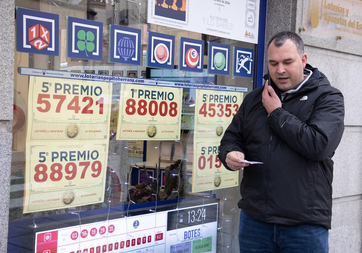 Números premiados en la Lotería del Niño.