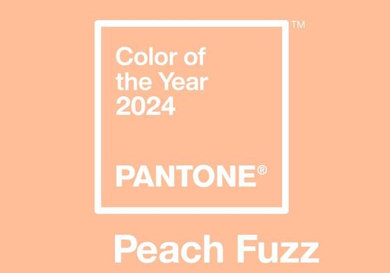 El color que Pantone ha elegido en 2024 se llama 'Peach Fuzz'.