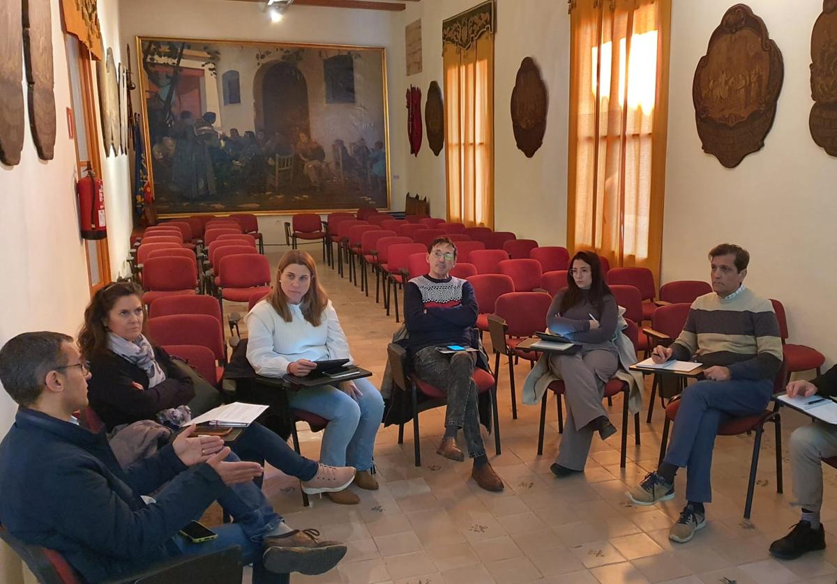 Reunión celebrada en Alzira.