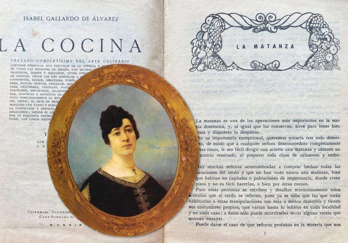 Isabel Gallardo, la coleccionista de recetas