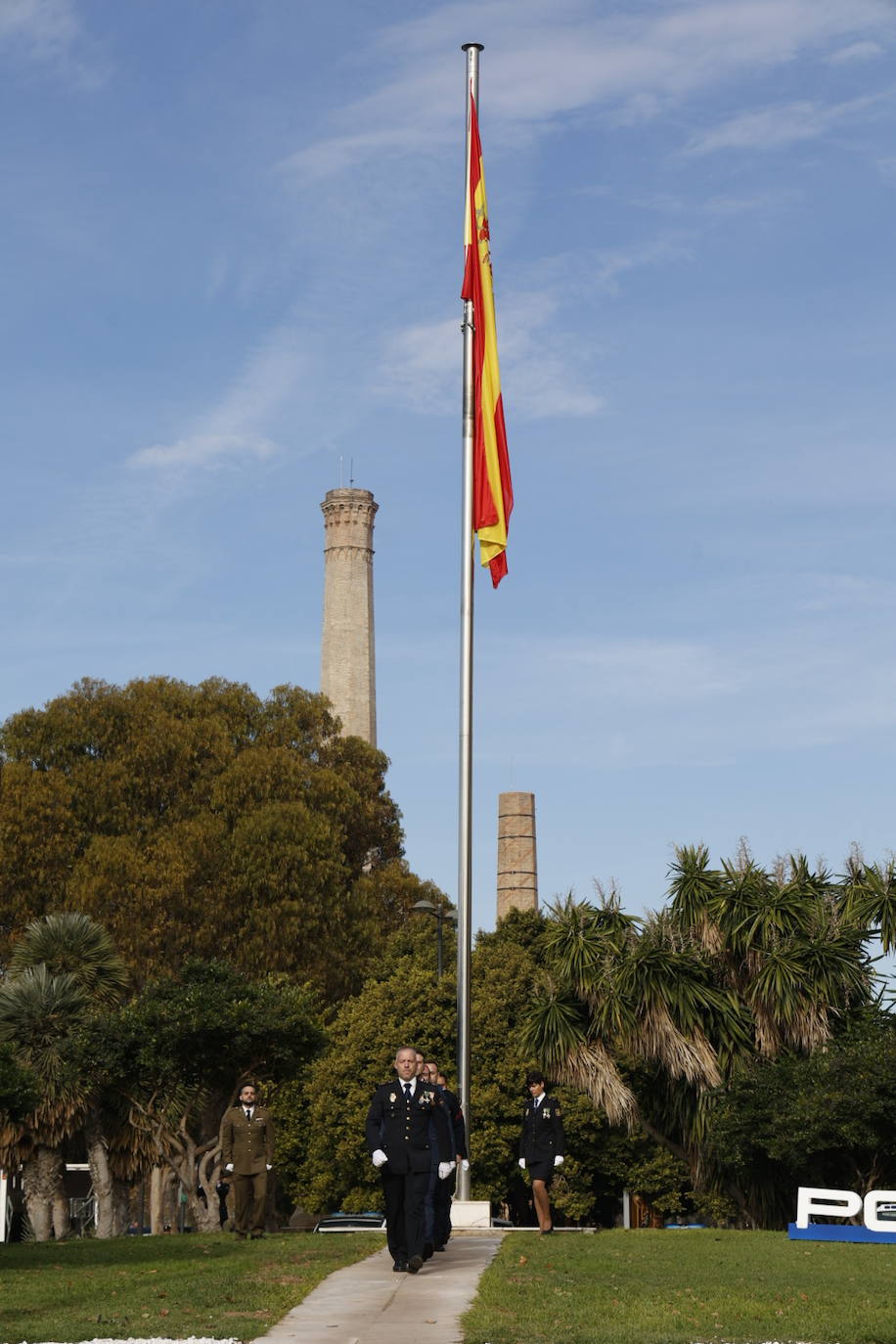 Todas las imágenes de la celebración del bicentenario de la Policía Nacional en Valencia