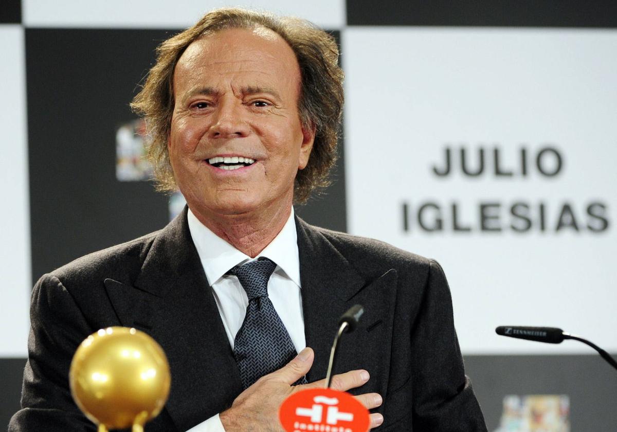 El cantante Julio Iglesias, en una imagen de archivo.