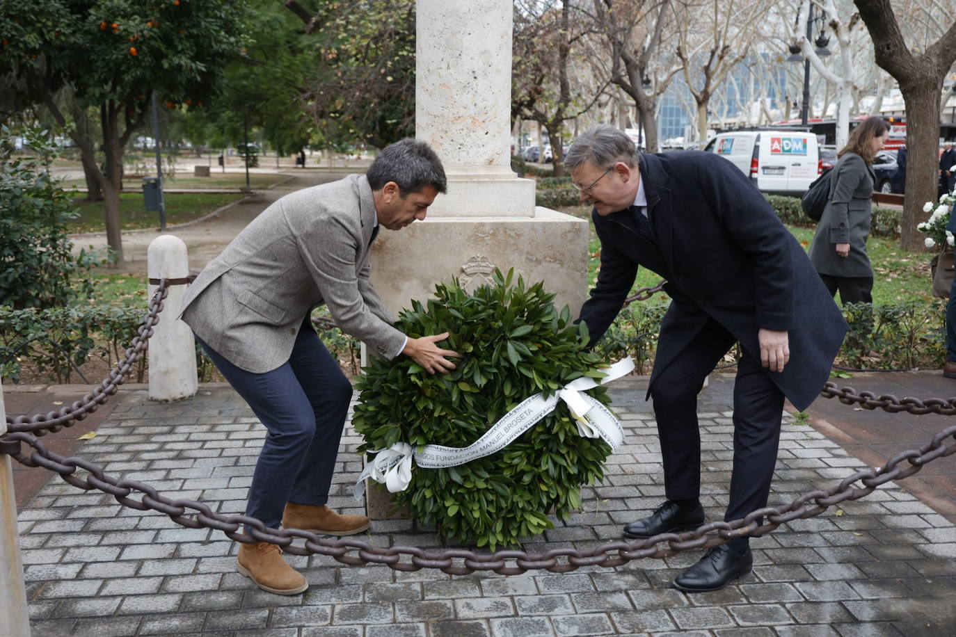 El homenaje al profesor Manuel Broseta, en imágenes