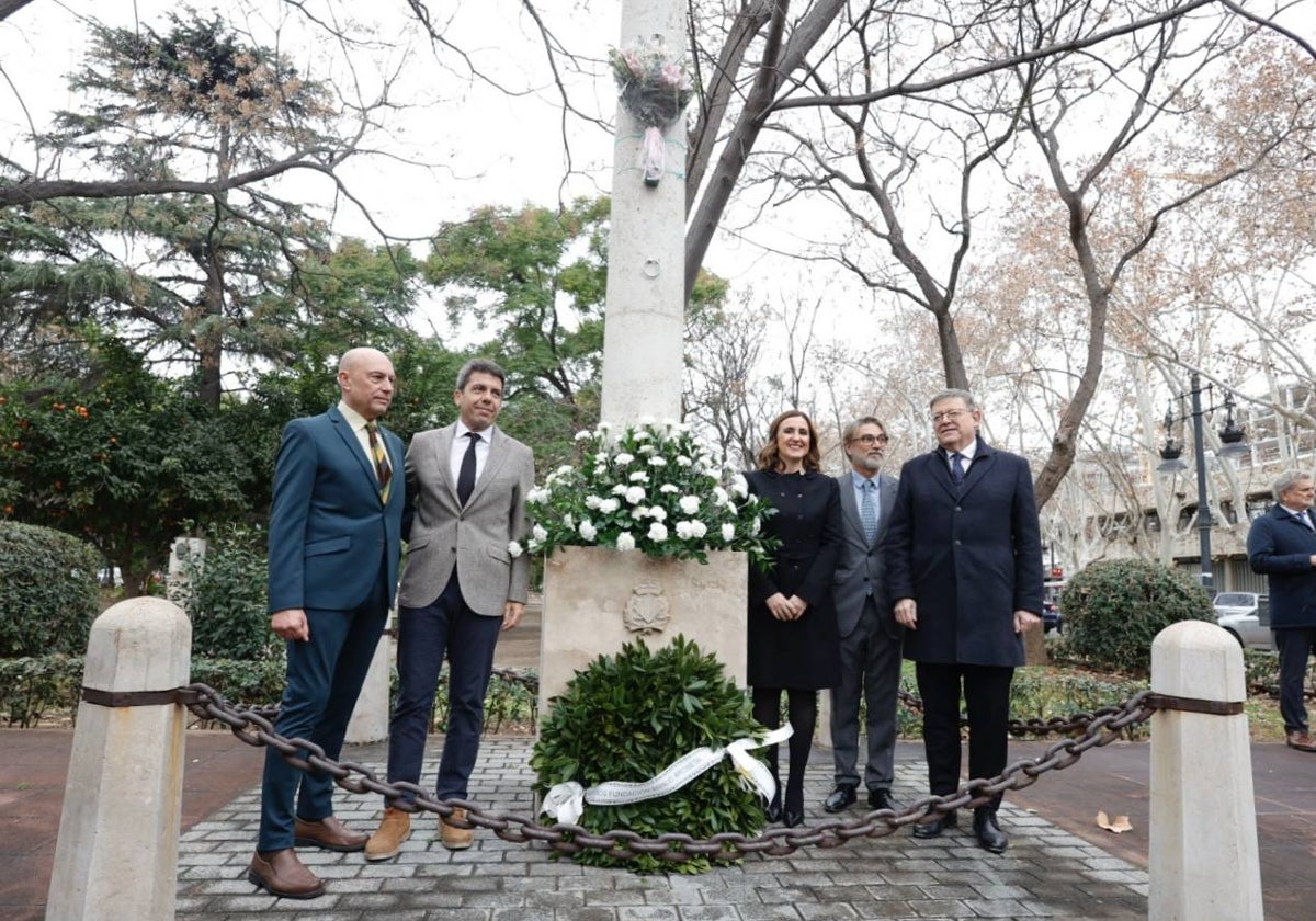 Un momento del homenaje a Manuel Broseta.