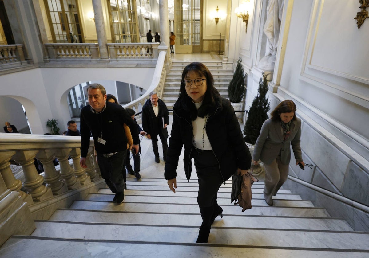 Layhoon, en su última visita al Ayuntamiento.