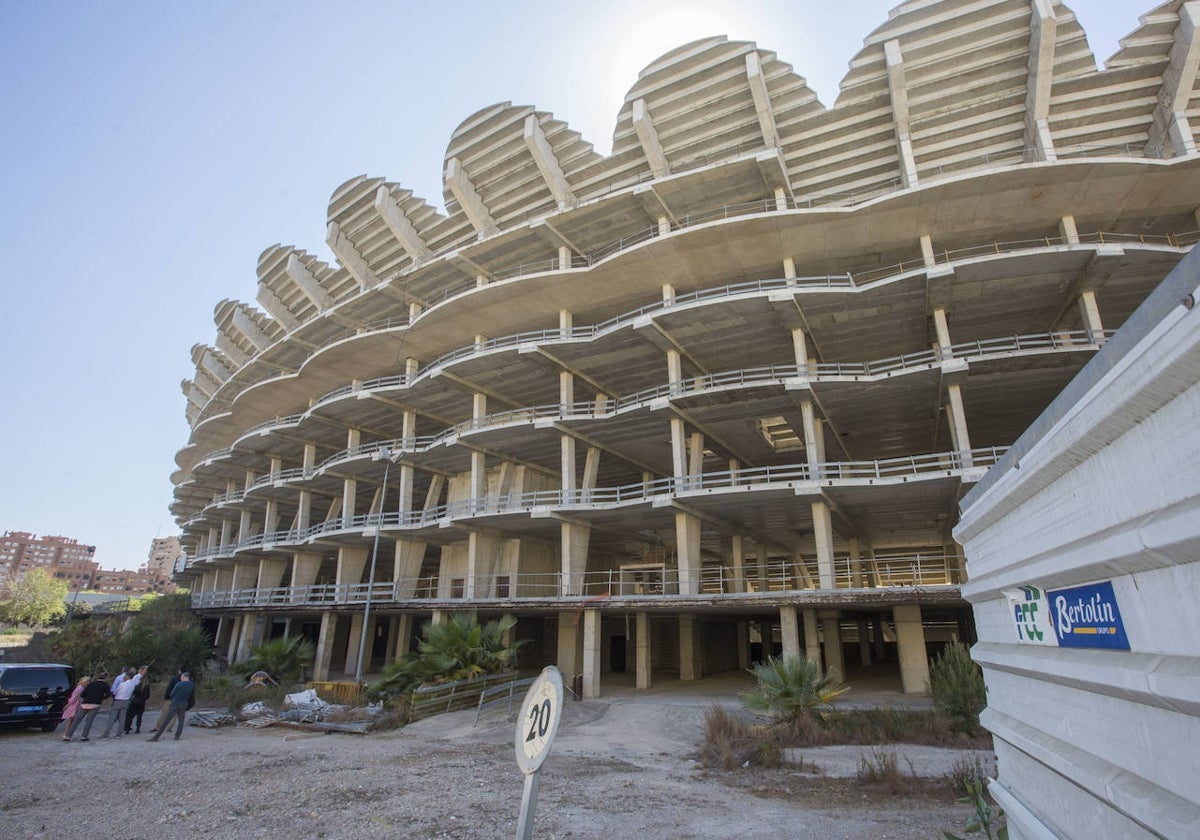 Aspecto del nuevo Mestalla.