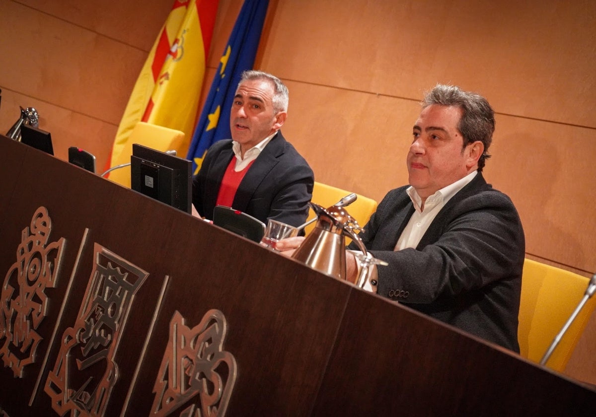 Miguel Barrachina y José María Llanos.