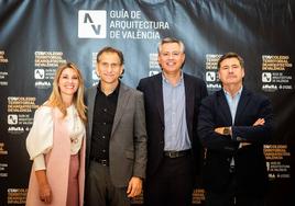 María García Valcanera, Malek Murad, Enrique Monzón y Fernando Llopis.