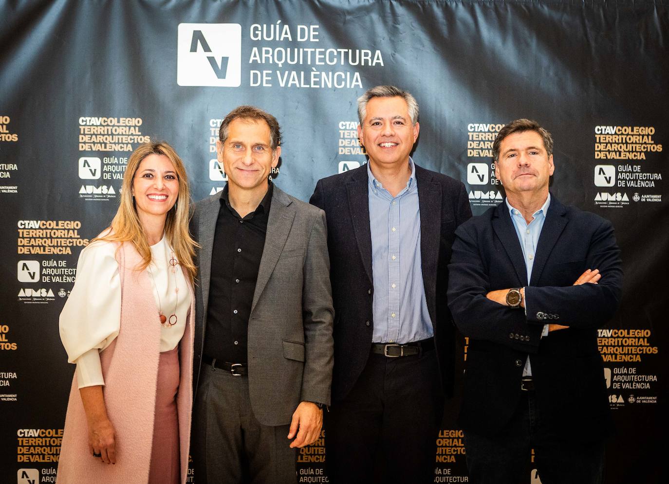 María García Valcanera, Malek Murad, Enrique Monzón y Fernando Llopis.