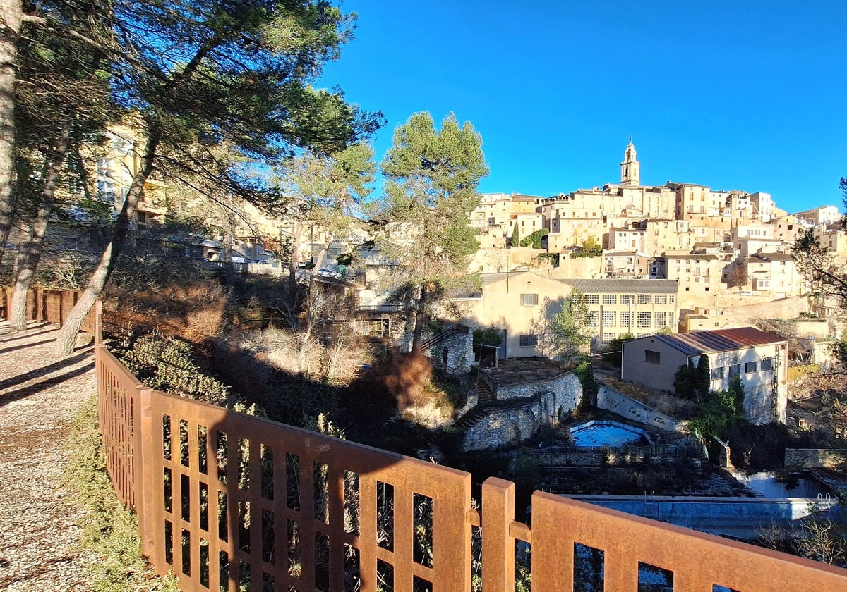 Vista de Bocairent.