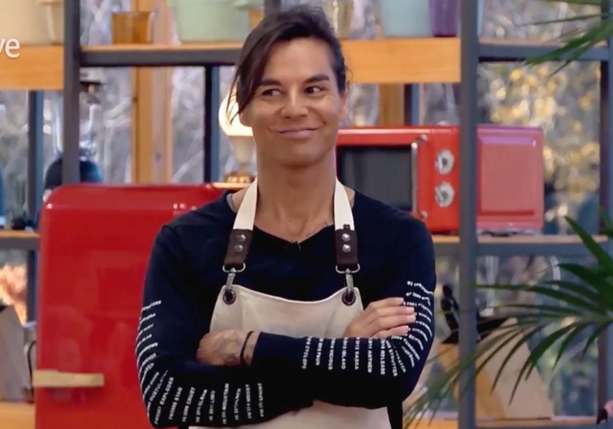 Julio José Iglesias durante su participación en 'Bake Off: Famosos al Horno'.