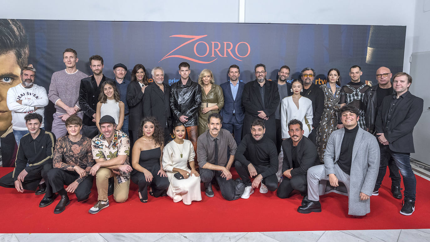 Photocall de Zorro, la serie estrella de TVE