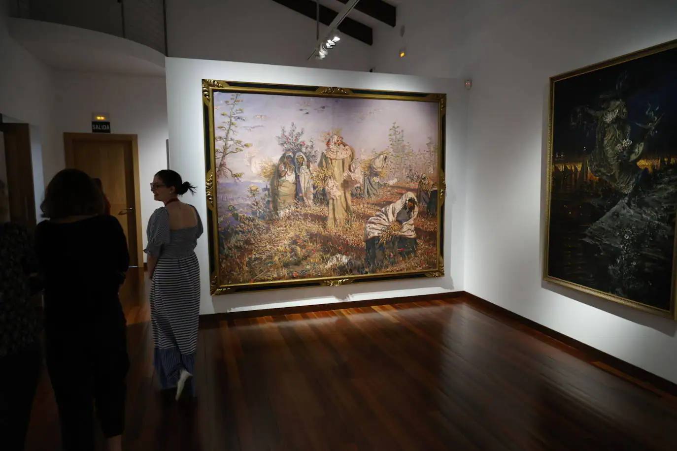 Obras de Muñoz Degraín en el Museo de Bellas Artes de Valencia.