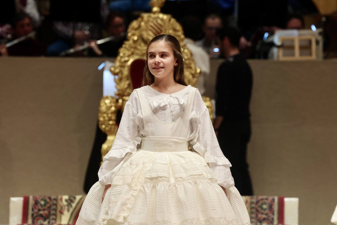 Ensayo de la exaltación de las falleras mayores de Valencia