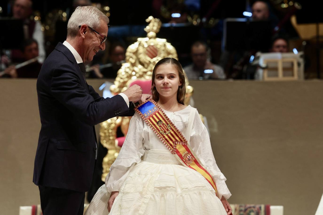 Ensayo de la exaltación de las falleras mayores de Valencia