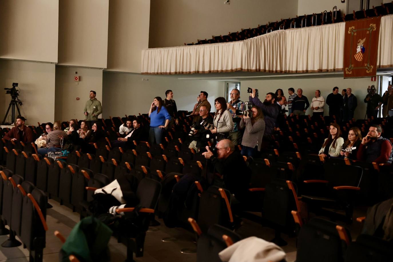 Ensayo de la exaltación de las falleras mayores de Valencia