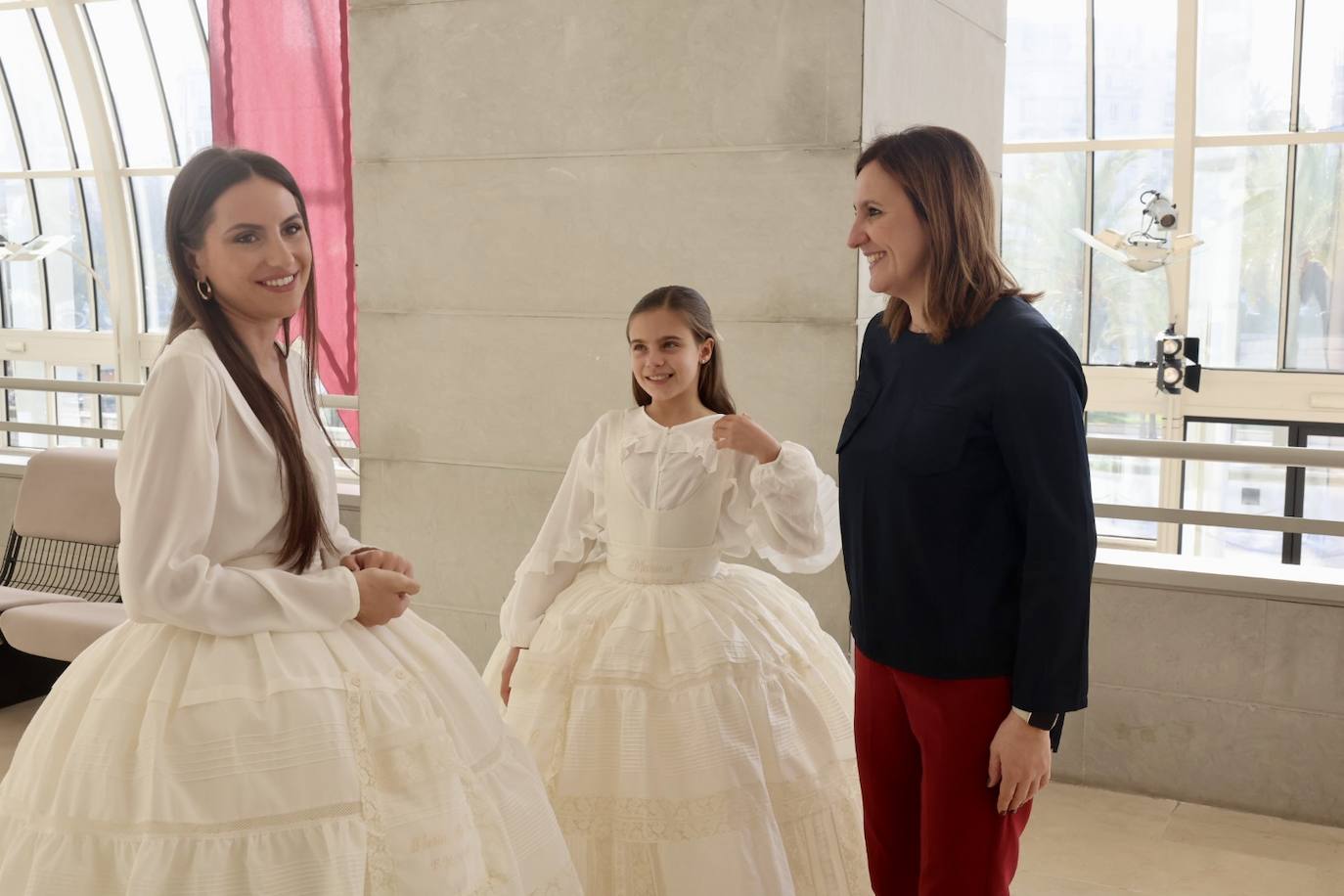 Ensayo de la exaltación de las falleras mayores de Valencia