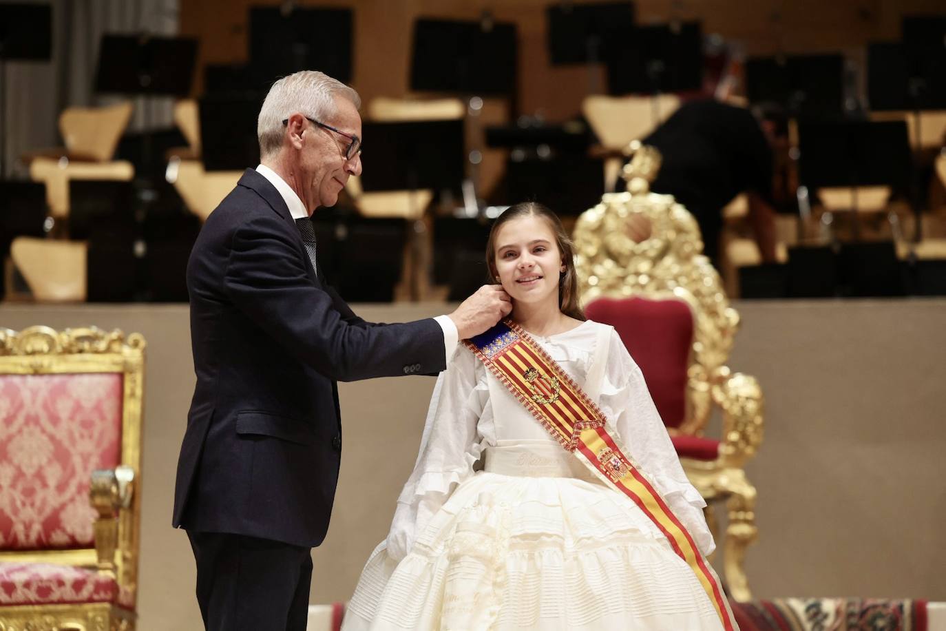 Ensayo de la exaltación de las falleras mayores de Valencia