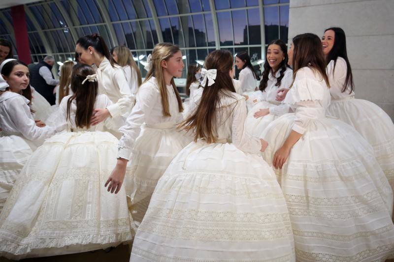 Ensayo de la exaltación de las falleras mayores de Valencia