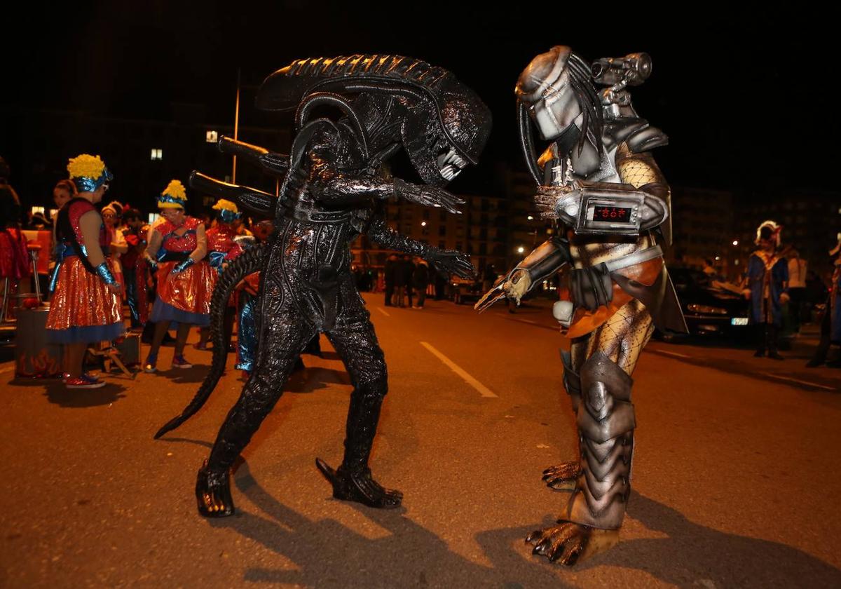 Un desfile de carnaval.