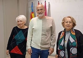 Marisa Ferrándiz, Javier Scotto y Ana Albarracín.